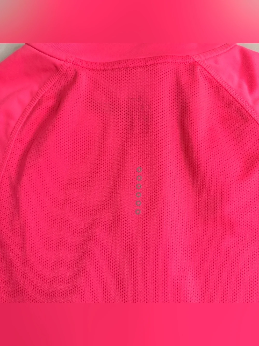 Nike Running Dri-FIT Neon Pink Reflective Quarter Zip Pullover XS